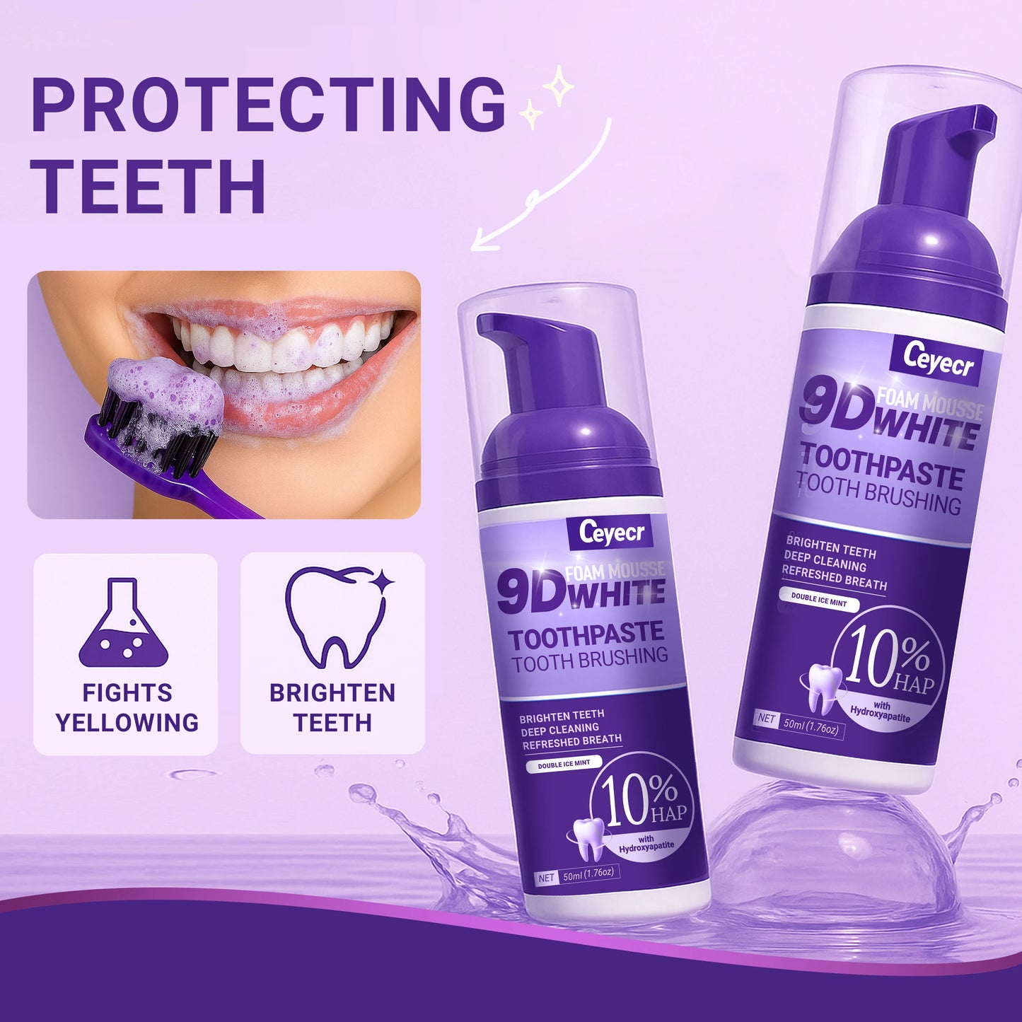 Radiant Smile Mousse Whitening Solution