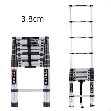 Aluminum Alloy Single-sided Telescopic Ladder Folding