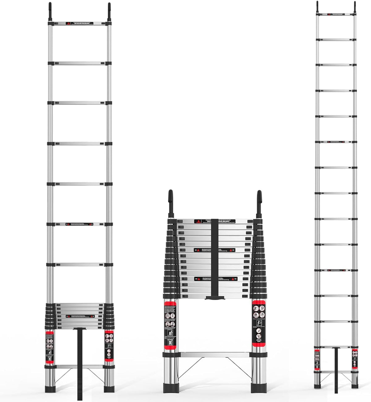 Aluminum Alloy Single-sided Telescopic Ladder Folding