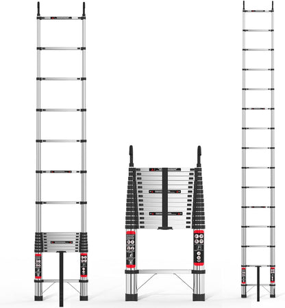 Aluminum Alloy Single-sided Telescopic Ladder Folding
