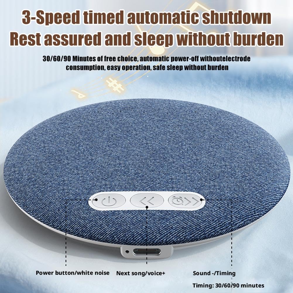 Bluetooth / Ultra-Thin Pillow Speaker 2.0 / White Noise Bedside Audio High-quality Nature Sound