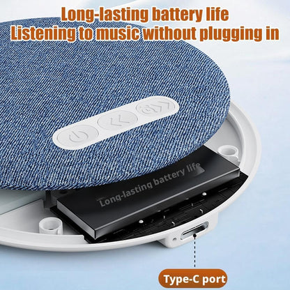 Bluetooth / Ultra-Thin Pillow Speaker 2.0 / White Noise Bedside Audio High-quality Nature Sound