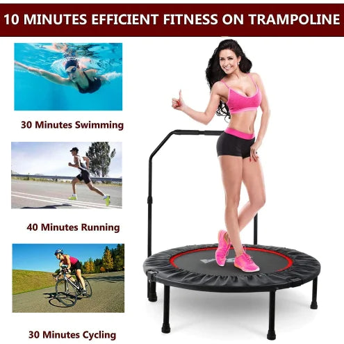 40" Foldable Fitness Trampoline