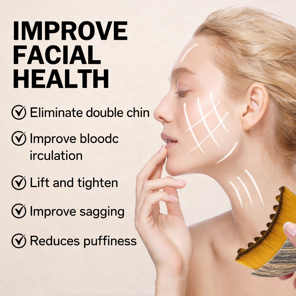 New Face Brush for Sculpting – Anti-Puffiness Detox & Lift Improves Skin Glow.