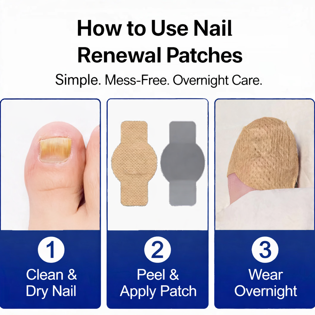 Overnight Fungal Nail Renewal Patches