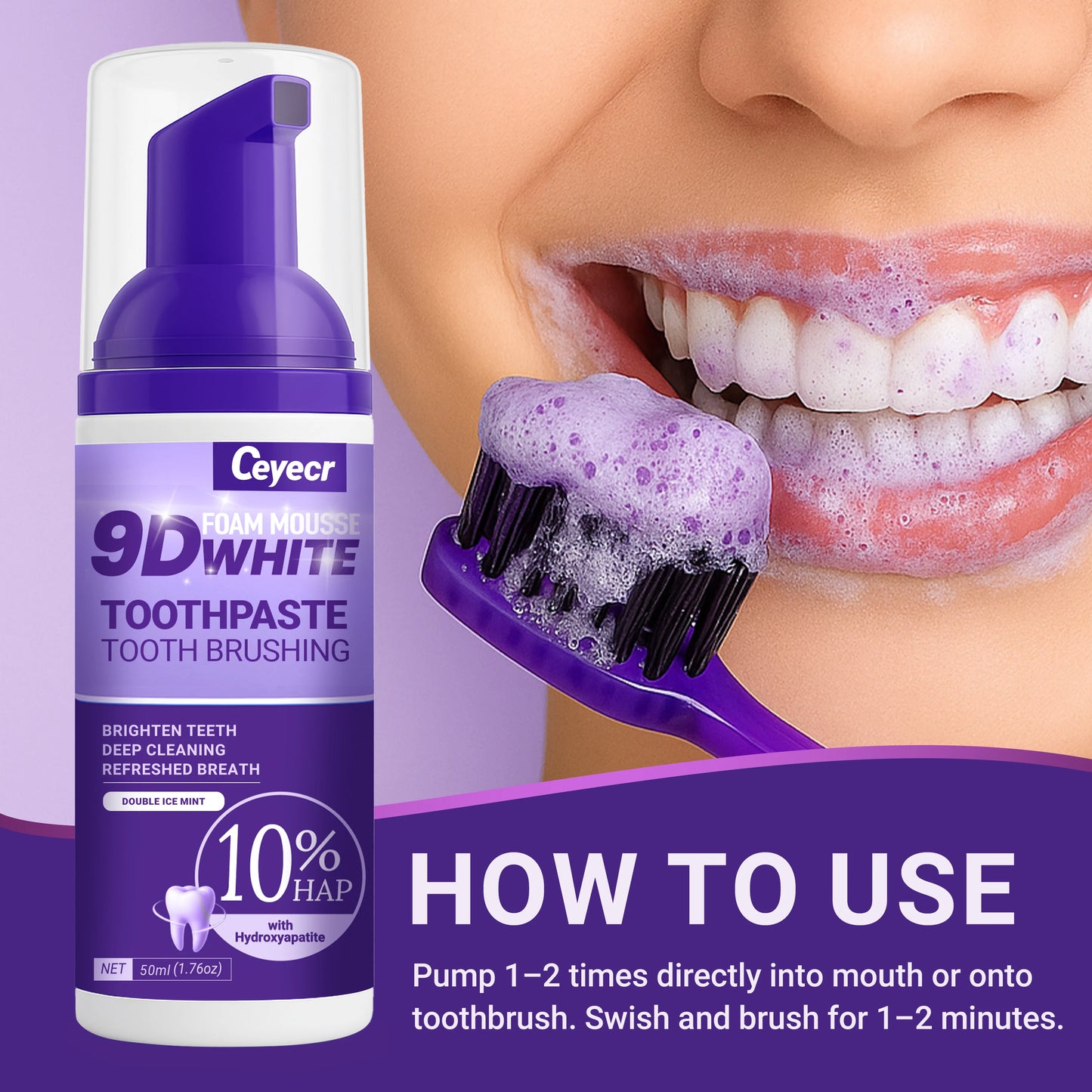 Radiant Smile Mousse Whitening Solution