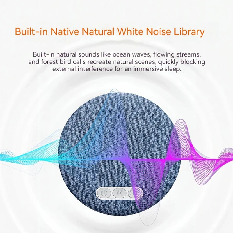 Bluetooth / Ultra-Thin Pillow Speaker 2.0 / White Noise Bedside Audio High-quality Nature Sound