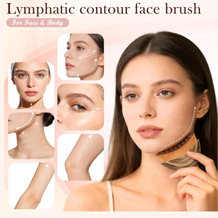 New Face Brush for Sculpting – Anti-Puffiness Detox & Lift Improves Skin Glow.