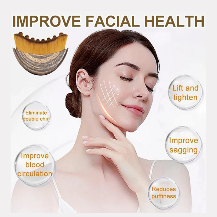 New Face Brush for Sculpting – Anti-Puffiness Detox & Lift Improves Skin Glow.