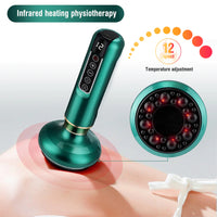 Electric Vacuum Cupping Massager 12 adjustable suction levels