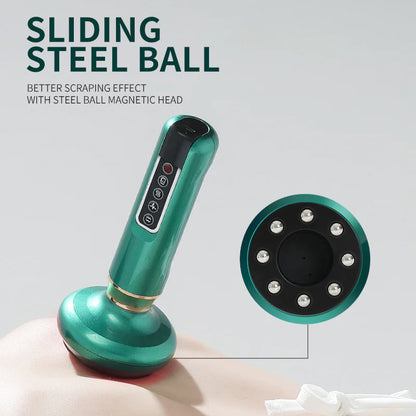Electric Vacuum Cupping Massager 12 adjustable suction levels